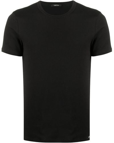 Tom Ford T-shirt uomo cotone - Nero