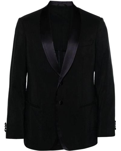 Giorgio Armani Soho Tuxedo Jacket Clothing - Black