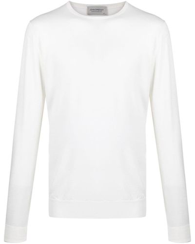 John Smedley Marcus Sweater - White