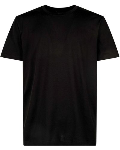 Roberto Collina Round Neck T-shirt - Black