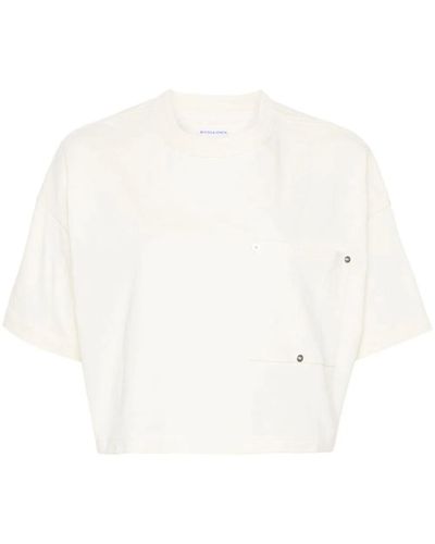 Bottega Veneta Cropped T-shirt - White