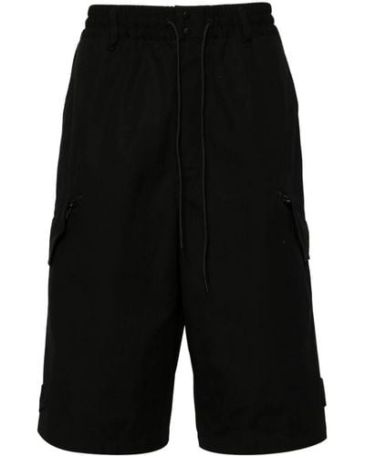 Y-3 Workwear Bermuda Shorts - Black