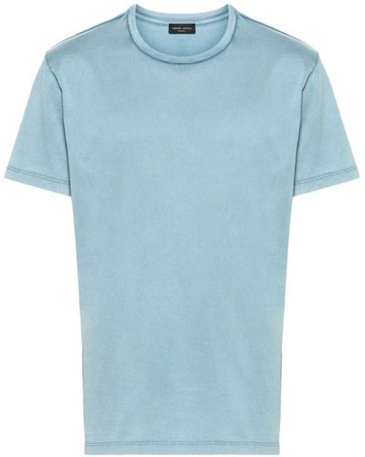 Roberto Collina Cotton T-shirt - Blue