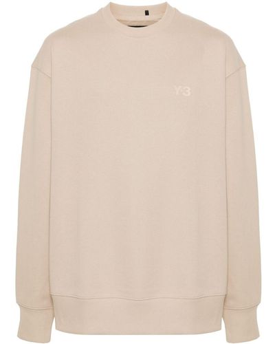 Y-3 Crewneck Sweatshirt Clothing - Natural