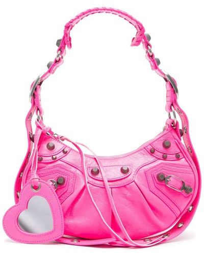 Balenciaga Xs Le Cagole Shoulder Bag - Pink