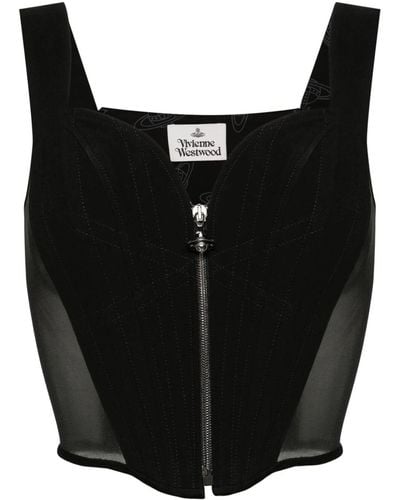 Vivienne Westwood Classic Corset Top - Black