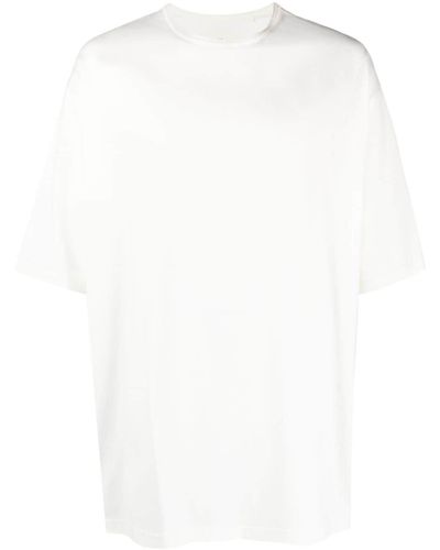 Y-3 Logo-patch Cotton T-shirt - White