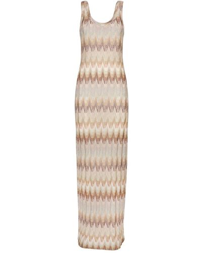 Missoni Long Dress - Natural