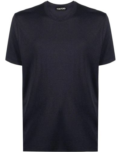 Tom Ford T-Shirt Mélange - Blu