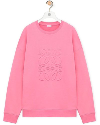 Loewe Cotton Sweatshirt - Pink