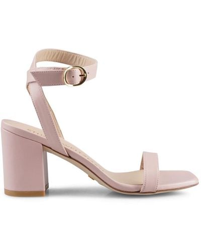 Stuart Weitzman Nearlybare Sandals - Pink