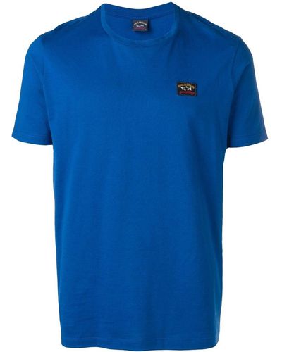 Paul & Shark T-Shirt Logo - Blu