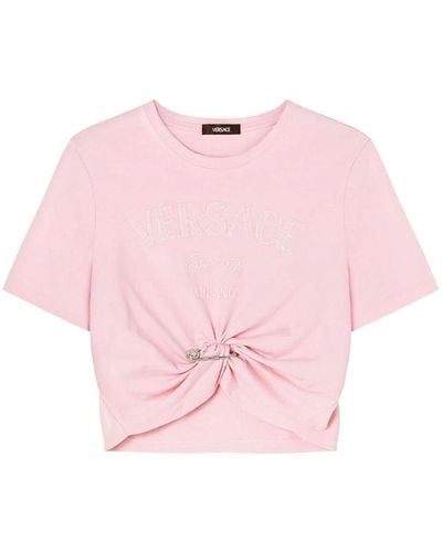 Versace Medusa T-Shirt - Pink