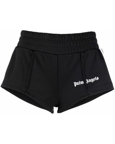 Palm Angels Logo Shorts - Black