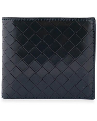 Bottega Veneta Bi-fold Wallet - Blue