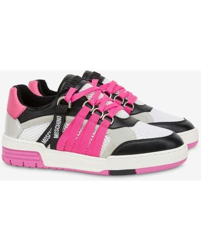 Moschino Streetball Sneakers - Pink