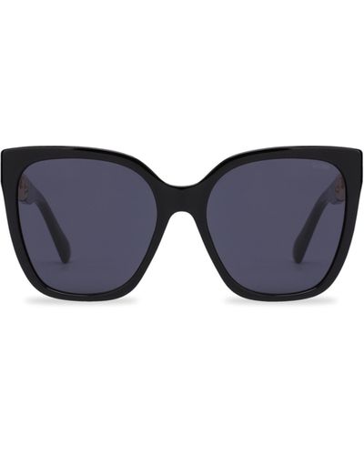 Moschino Sunglasses Wide Chain Bijou - Black