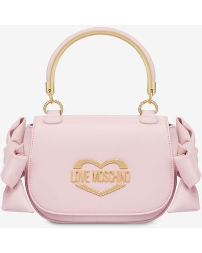 Moschino Bowie Mini Handbag - Pink