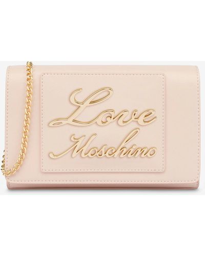 Moschino Borsa A Spalla Lovely Love - Neutro