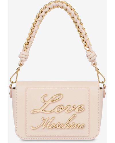 Moschino Lovely Love Mini Bag - Natural