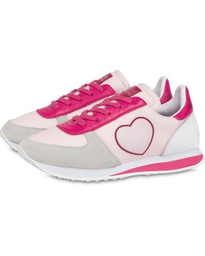 Moschino Sneakers De Course Walk Love - Rose