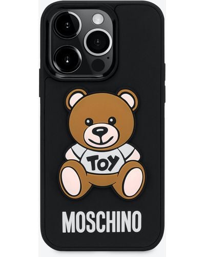 Moschino Iphone 14 Pro Teddy Bear - Nero