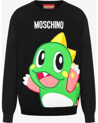 Moschino Bubble Booble Wool Sweater - Green
