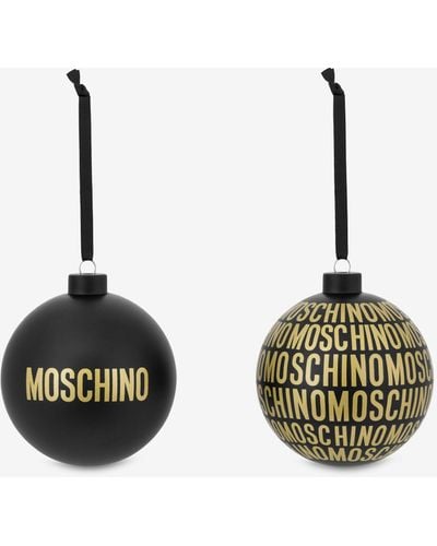 Moschino Boules Décoratives Gift Capsule - Blanc