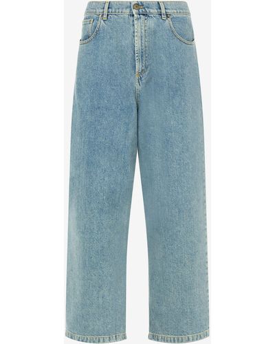 Moschino Blue Denim Trousers