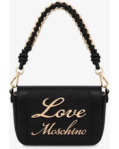 Moschino Mini Sac Lovely Love - Noir