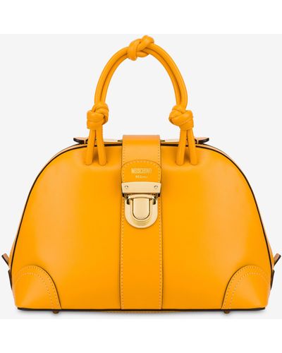 Orange Moschino Bags for Women | Lyst