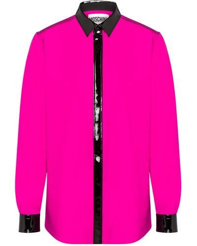 Moschino Bondage Poplin Shirt - Pink