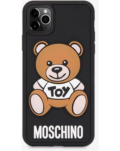 Moschino Cover Iphone Xi Pro Max Teddy Bear - Nero