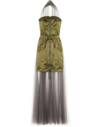 Moschino Short Dress - Green