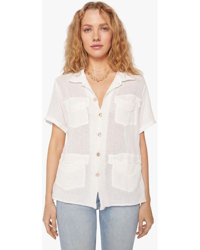 Dr. Collectors Short Sleeve Pocket Shirt Off-white