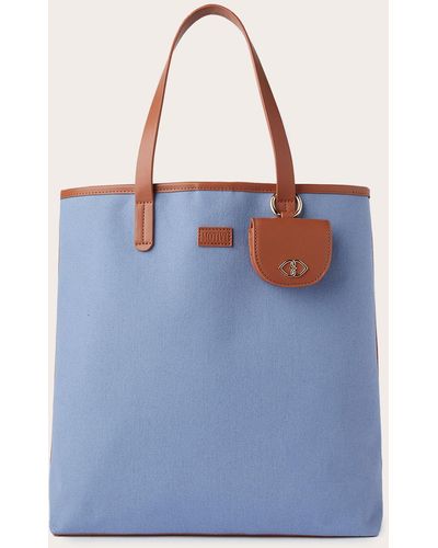 mötivi Shopping bag in canvas - Blu