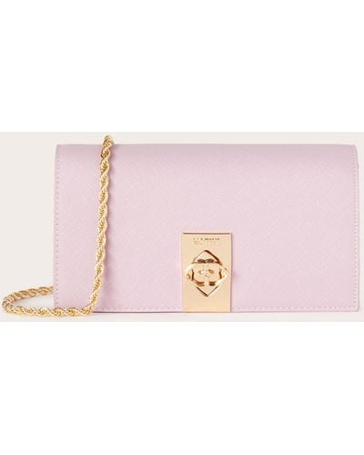 mötivi Wallet Bag in tessuto spalmato - Rosa