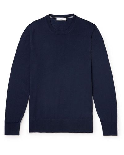 MR P. Merino Wool Sweater - Blue