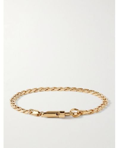 Miansai Snap Gold Vermeil Chain Bracelet - Natural