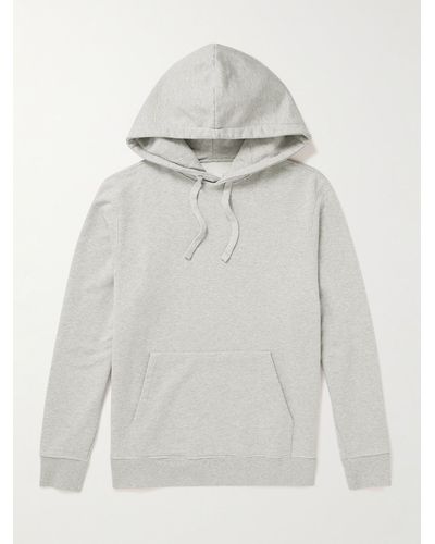 Outerknown Sunday Organic Cotton-jersey Hoodie - Grey