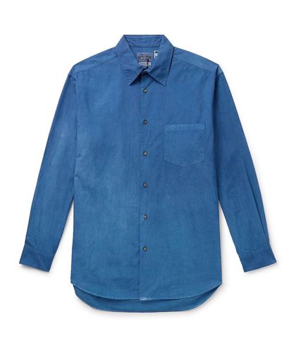 Blue Blue Japan Cotton-chambray Shirt - Blue