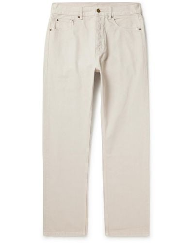Fear Of God Straight-leg Jeans - Natural