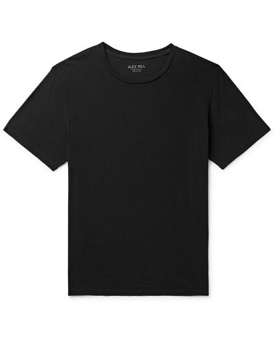 Alex Mill Mercer Cotton-jersey T-shirt - Black