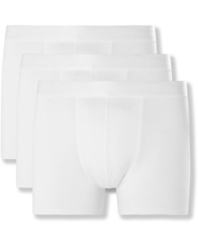 CDLP Three-pack Stretch-lyocell Jersey Boxer Briefs - White