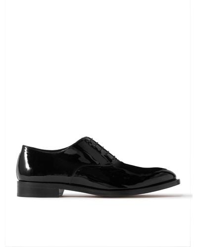 Paul Smith Gershwin Patent-leather Oxford Shoes - Black