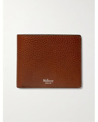 Mulberry Full-grain Leather Billfold Wallet - Brown