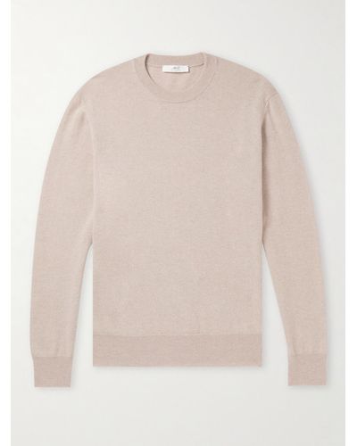 MR P. Wool And Cashmere-blend Sweater - White