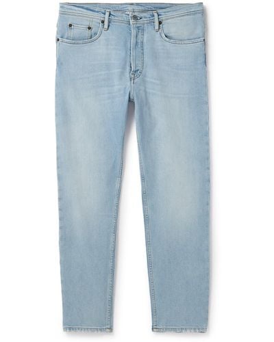 Acne Studios River Slim-fit Stretch-denim Jeans - Blue