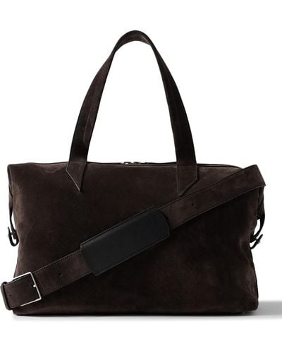 Metier Nomad All Day Suede Holdall - Black