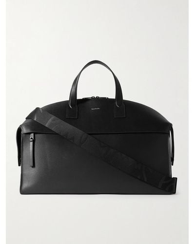 Paul Smith Leather Holdall - Black